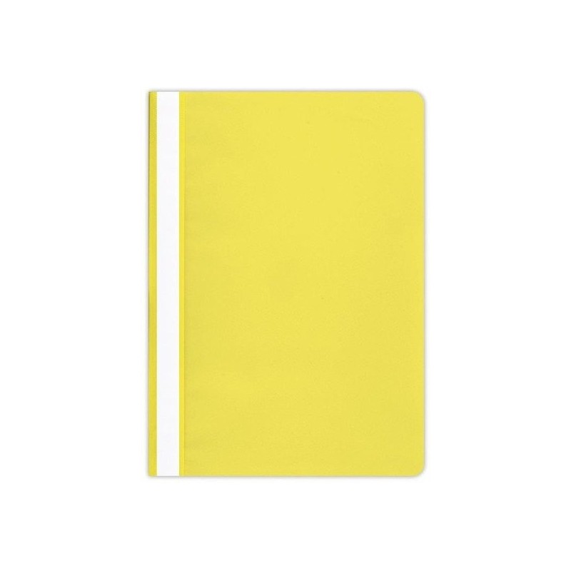 Skoroszyt zawieszany PP NATUNA żółty (20szt) wzmocniony polipropylenowy