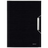 Teczka 6przegródek LEITZ STYLE A4 Satynowa czerń 250k 39570094