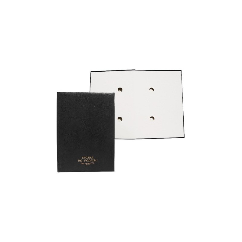 Teczka do podpisu 20k.czarna 920-032 WARTA