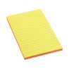 Bloczek samoprzylepny 98x105mm 100k linia neon 110520 D.RECT