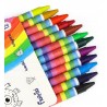 Kredki FIORELLO świecowe 12 kolorów 170-1383