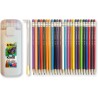 Kredki ołówkowe automatyczne 24 kolory + temperówka w tubie PENMATE Kolori TT8976