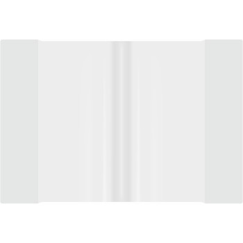 Okładki na zeszyty szkolne A4 bezbarwne 5 sztuk 30x43,7cm OZK-02 BIURFOL