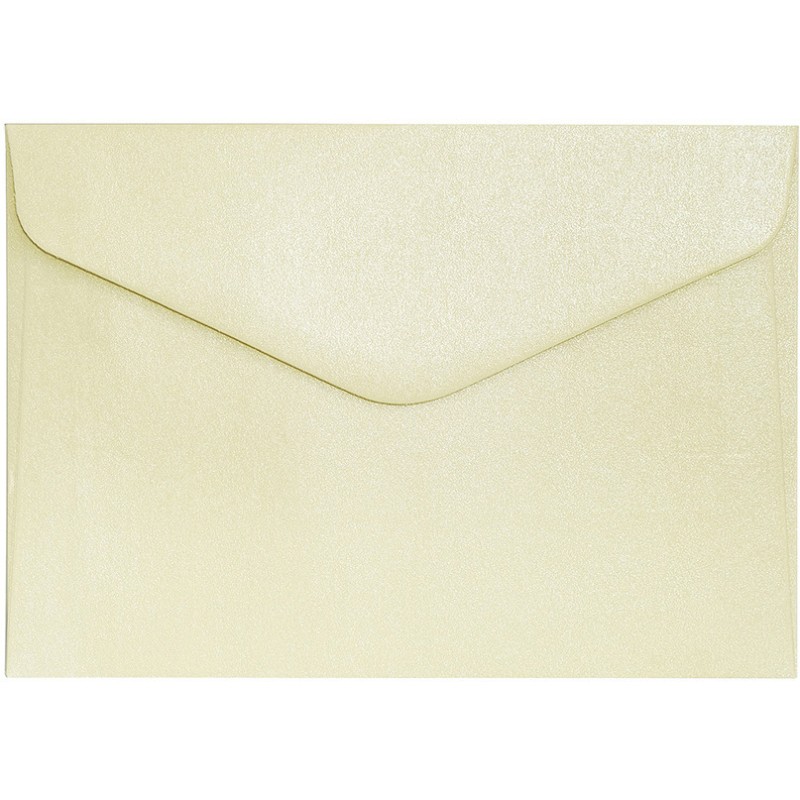 Koperta B6 Pearl kremowy 150g. (10szt.) 280841 Galeria Papieru