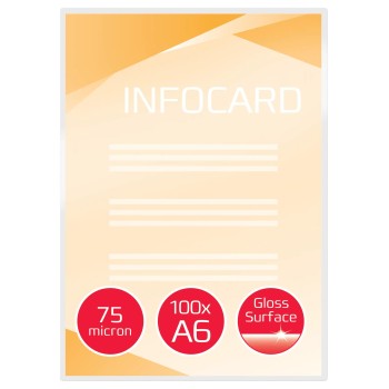 Folia do laminacji GBC Pouch A6 75Mic 100szt. 3743152