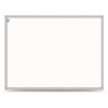 Tablica suchościeralna magnetyczna 120x90cm biała rama aluminiowa MEMOBE SMART MSTM120090