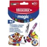 Flamastry magiczne MAGIC 9+1 (18 kol.) FIBRACOLOR
