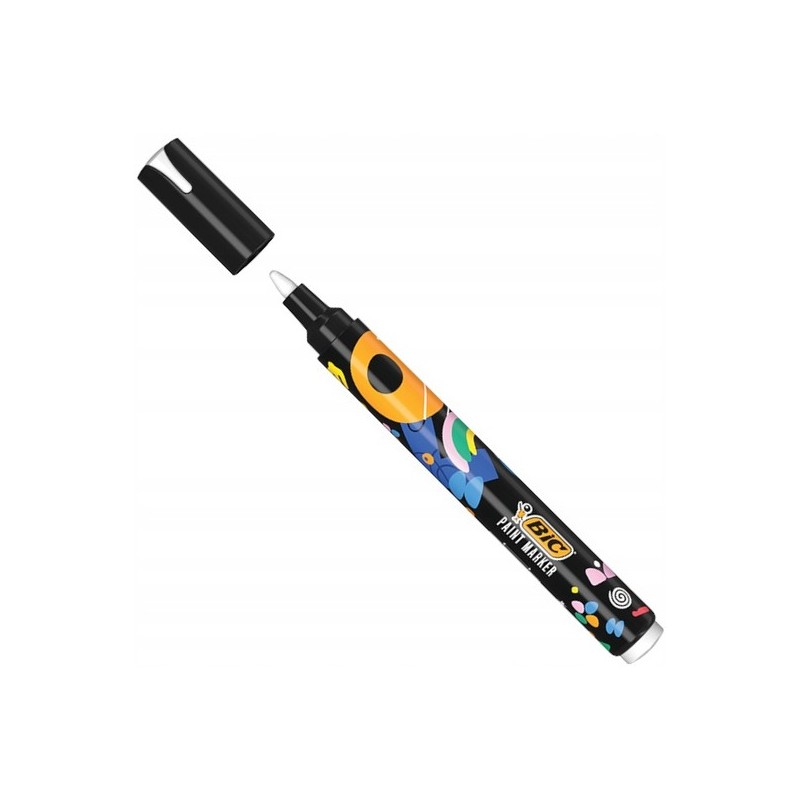 Marker olejowy INTENSITY na bazie wody biały 527425 BIC