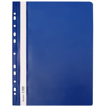 Skoroszyt na dokumenty twardy A4 wpinany do segregatora 10 sztuk granatowy SH-01-09 BIURFOL