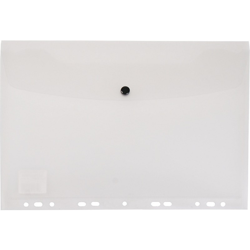 Teczka kopertowa na dokumenty A4 wpinana do segregatora PVC przezroczysta TP-12-05 BIURFOL