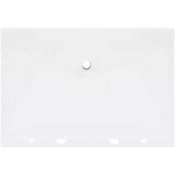 Teczka kopertowa na dokumenty A5 wpinana do segregatora PP przezroczysta TKZ-A5-10 BIURFOL