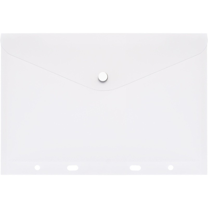 Teczka kopertowa na dokumenty A5 wpinana do segregatora PP przezroczysta TKZ-A5-10 BIURFOL