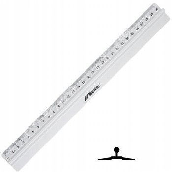 Linijka z uchwytem 20cm 30286 LENIAR