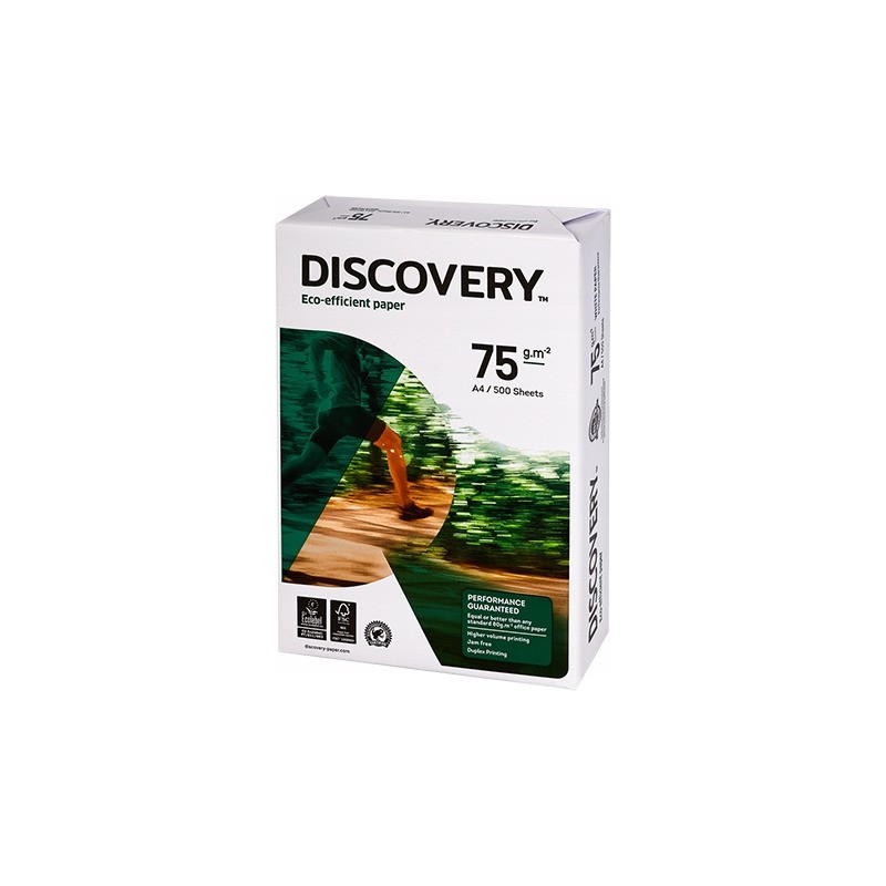 Papier ksero A4 75g DISCOVERY (500ark) 834217A75