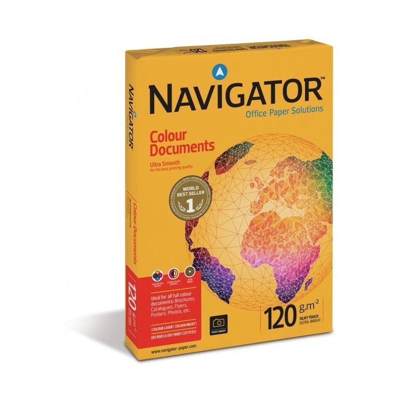 Papier ksero A4 120g NAVIGATOR COLOUR DOCUMENTS
