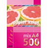 Papier ksero A4 FLUO mix 500ark 5kol KRESKA
