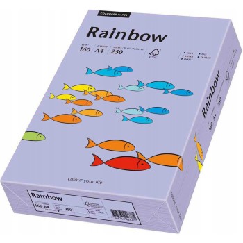Papier ksero A4 160g RAINBOW R60 fiolet 250ark 88042571