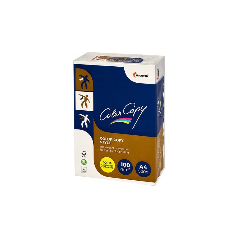 Papier ksero A4 100g COLOR COPY STYLE kremowy 500ark 86837A10