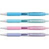 Długopis kulkowy UNI SXN-101FL różowa obudowa, niebieski wkład, babypink/blue