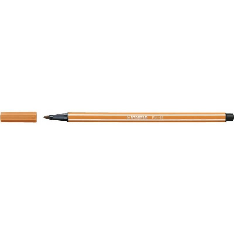 Flamaster STABILO PEN 68/89 ciemna ochra