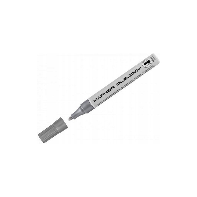 Marker olejowy ECONOMY srebrny TO-420 TOMA