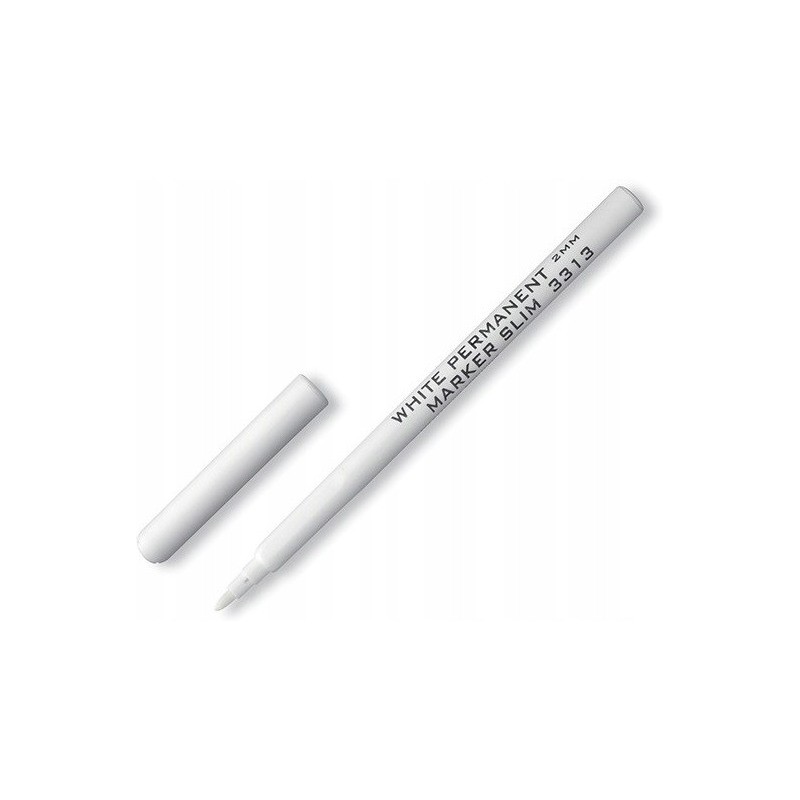 Marker permanentny biały 2mm 3313 KOH-I-NOOR