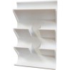Uchwyt magnetyczny na markery MEMOBE biały na 4 markery 7,5x10,5x2cm MU001
