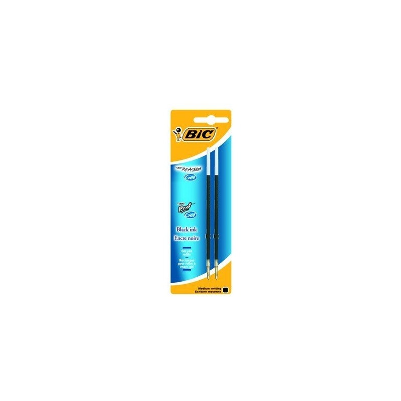 Wkłady żelowy GEL-OCITY niebieski (2szt.) blister 862229 BIC