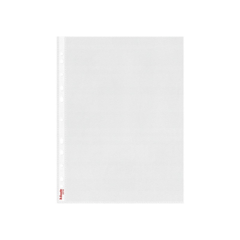 Koszulki groszkowe na dokumenty A4 115mic 100 sztuk 23743 ESSELTE