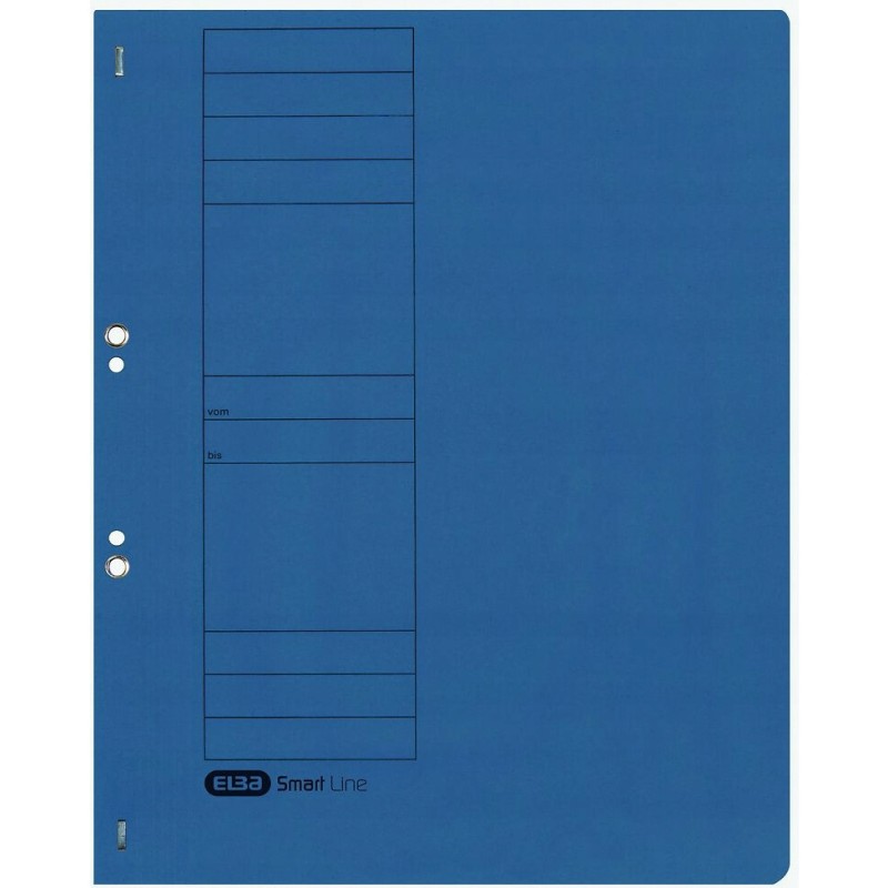 Skoroszyt wpinany do segregatora A4 niebieski 100551869 ELBA