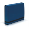 Teczka z gumką BOX CARIBIC niebieska 5cm 341/03 VAUPE