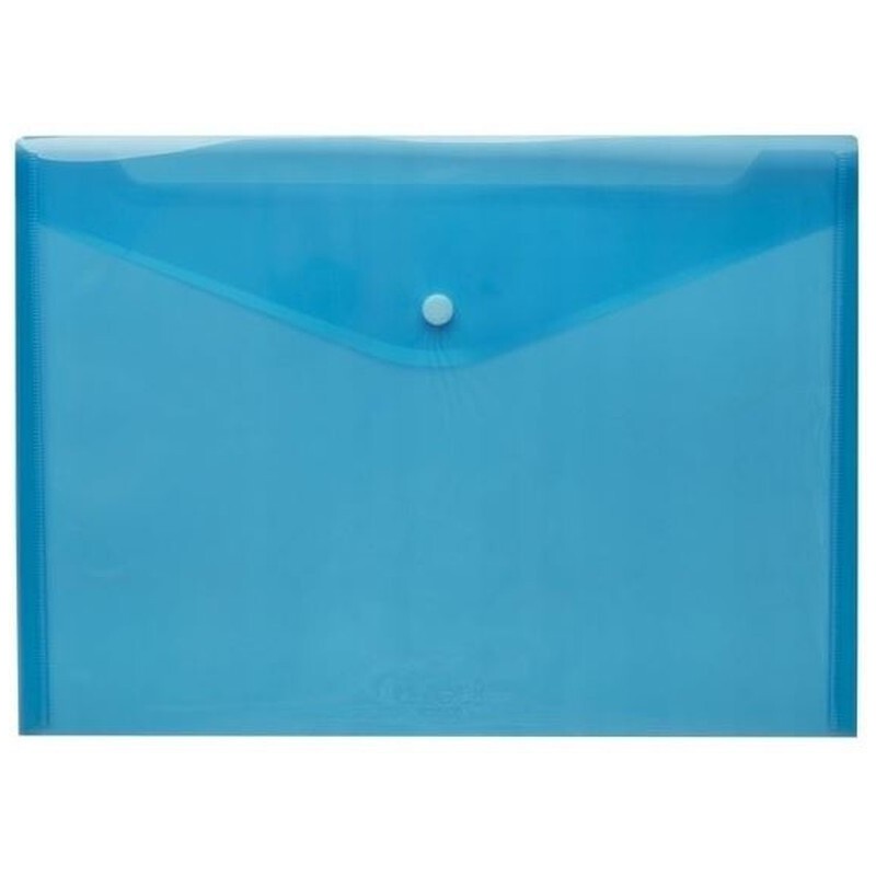 Teczka kopertowa A4 PP niebieska 5530 007531 D.RECT