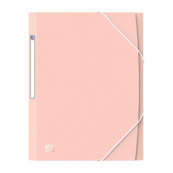 Teczka z gumką A4+ OXFORD URBAN pastel mix kolor 400187619