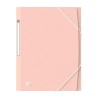 Teczka z gumką A4+ OXFORD URBAN pastel mix kolor 400187619