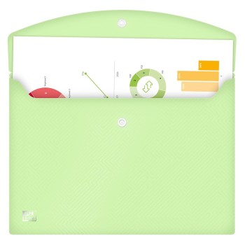 Teczka kopertowa Urban Oxford PASTEL A4 mix kolorów (5sztuk) 400187613