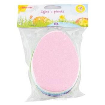 Jajka z pianki WIELKANOC PVE02 680709 (18SZT.) MIX