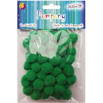 Pompony POM-402 zielone ALIGA