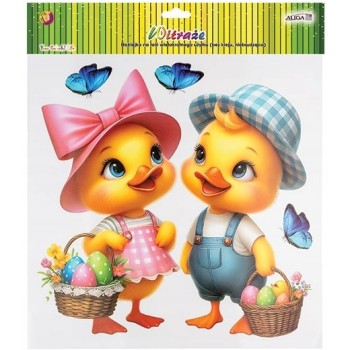 Witraż WIELKANOCNY 20x30cm WW-12 ALIGA