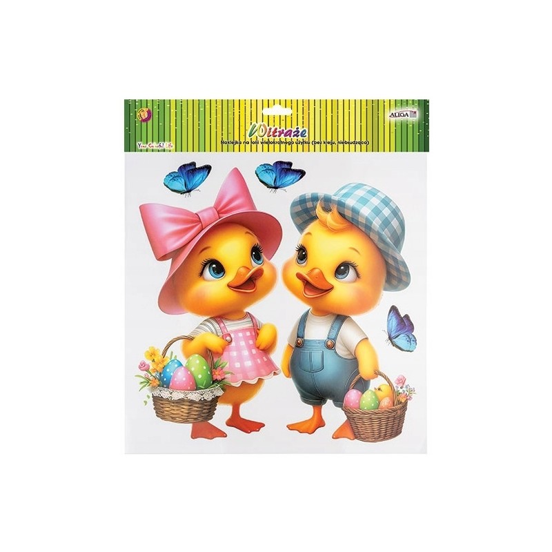 Witraż WIELKANOCNY 20x30cm WW-12 ALIGA