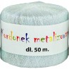 Kordonek metalizowany 2mmx50m perła KOB-03 ALIGA