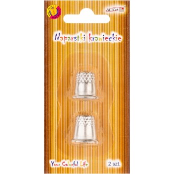 Naparstki krawieckie 1,5cm x 2cm 2szt. MUL-200 ALIGA