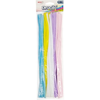 Druciki kreatywne DR32 pastelowe 2 mix kol. 40szt. BREWIS