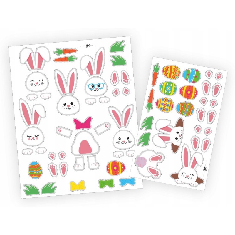 Ozdoby Wielkanocne magnetyczne ZAJĄCZEK ZK-WOM-01 BIURFOL