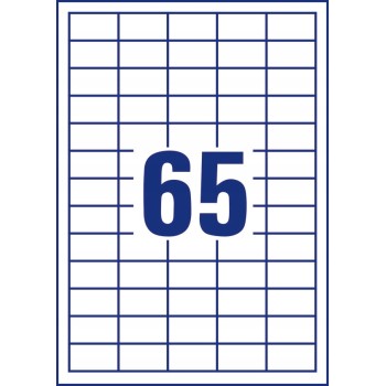 Etykiety A4 białe(100 arkuszy) 38x21.2mm 3666 AVERY ZWECKFORM