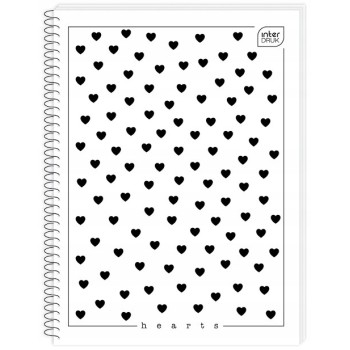 Kołonotatnik A4 50k kratka miękka oprawa INTERDRUK