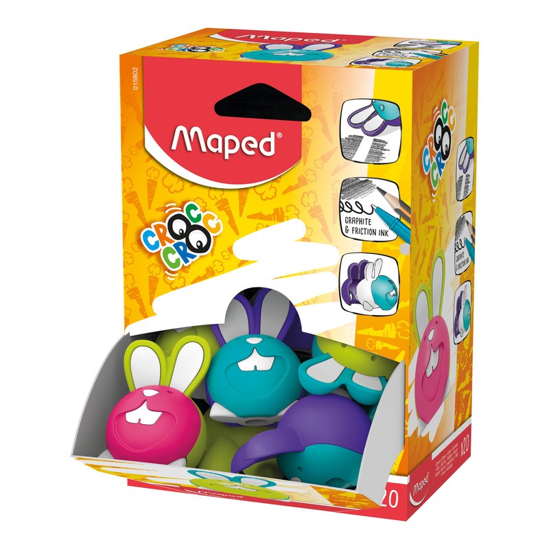 Gumka MAPED Croc Croc królik mix kol. 015802
