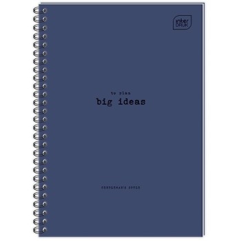 Kołobrulion B5 160k kratka z kolorowymi marginesami INTERDRUK