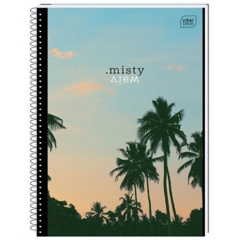 Kołonotatnik A4 100k kratka miękka oprawa INTERDRUK