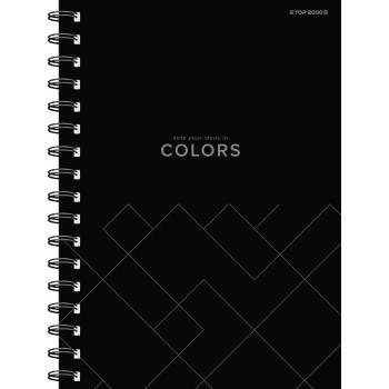 Kołozeszyt A6 80k kratka COLORS 400169231 TOP 2000