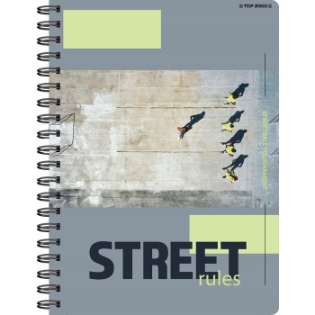 Kołozeszyt A5 80k kratka POSTER 400182023 TOP 2000